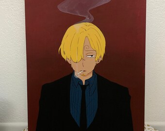 Sanji One Piece Art Etsy