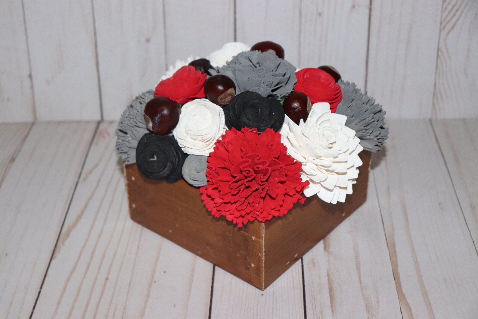 Wood Flowers 2021 Buckeye Box Etsy