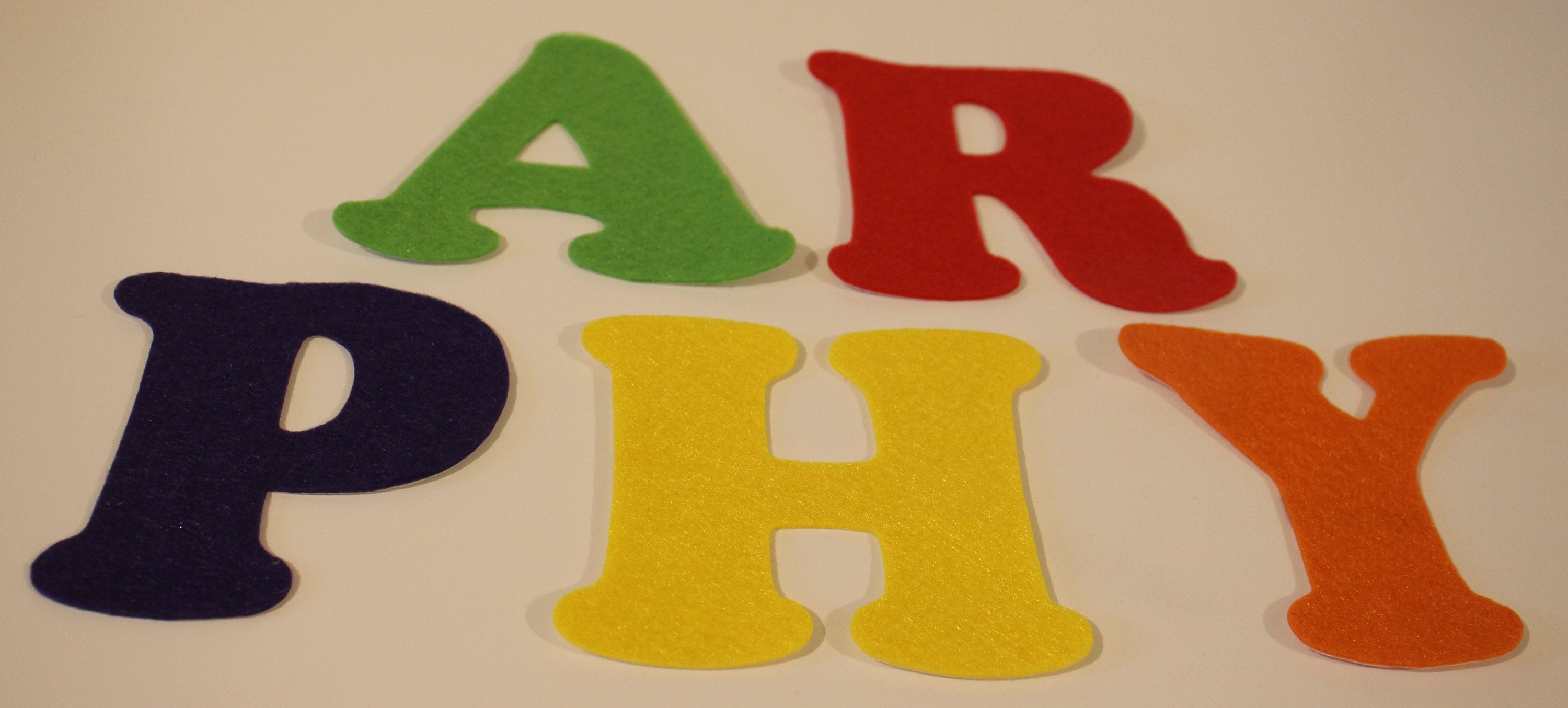 Felt Letters Iron On Letters No Sew Letters | Etsy