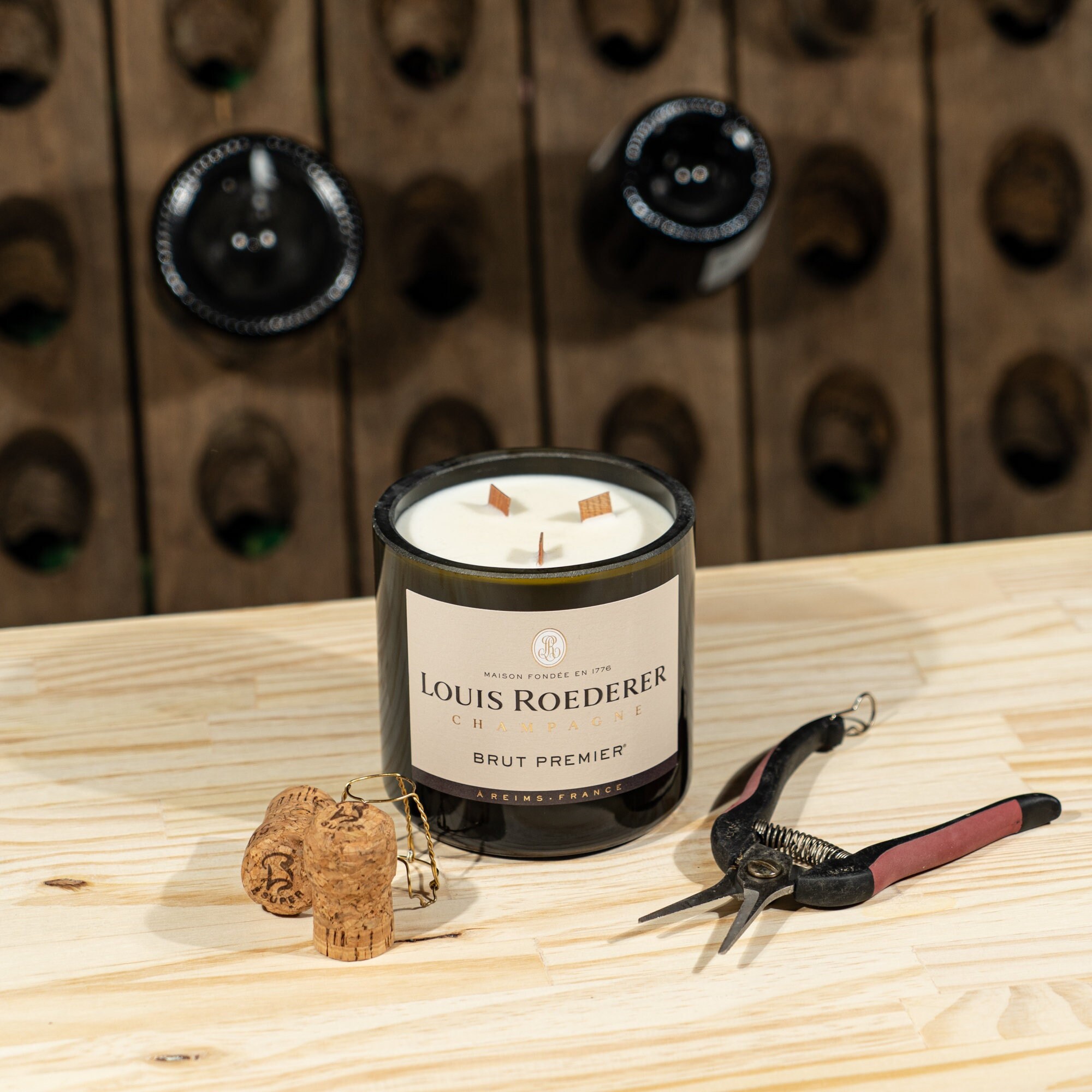 Bougie Parfumée Magnum Champagne - Louis Roederer 1500Ml