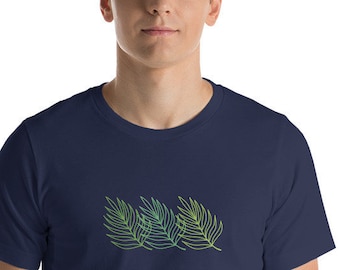 Earth Day, Hiking, Tree Lover T-Shirt, Leaf T, Unisex out doors, Gift, Cotton, Monstera Leaves, Free Shipping, Gift Tee, Plant Lovers.
