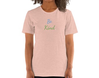 Be Kind, Bee Kind Tee, Positivity Quote, Boho T Shirt, Teacher Shirt, Inspiration Shirt, Kind T Shirt, Short-Sleeve T-Shirt, Kindness.