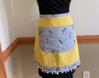 Vintage Inspired Half Apron