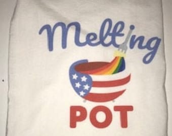 Melting Pot Tea Towel