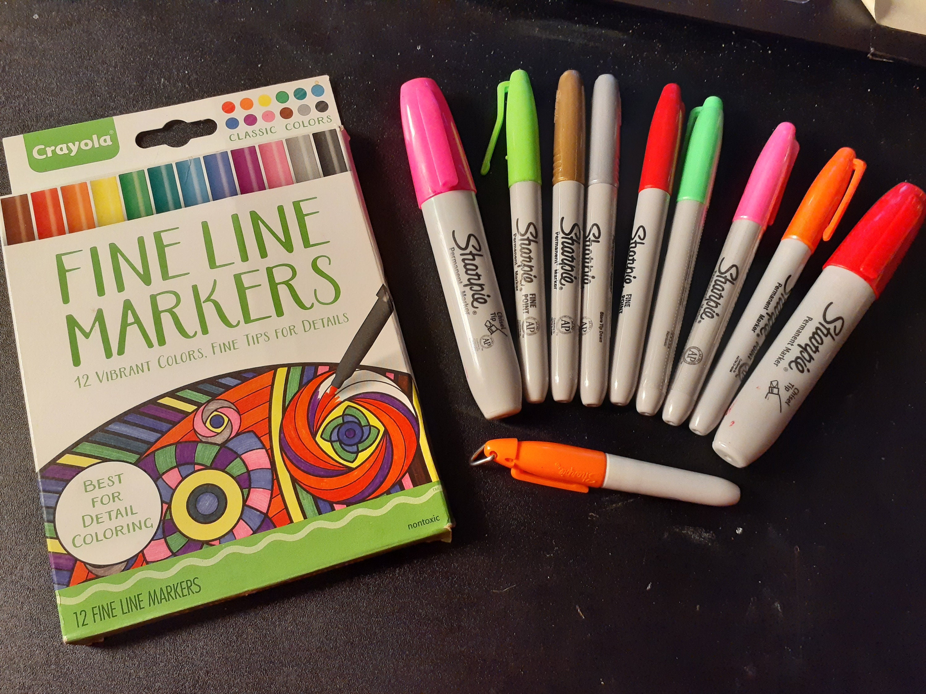 BUNDLE Set of Markers Sharpie and Crayola Etsy