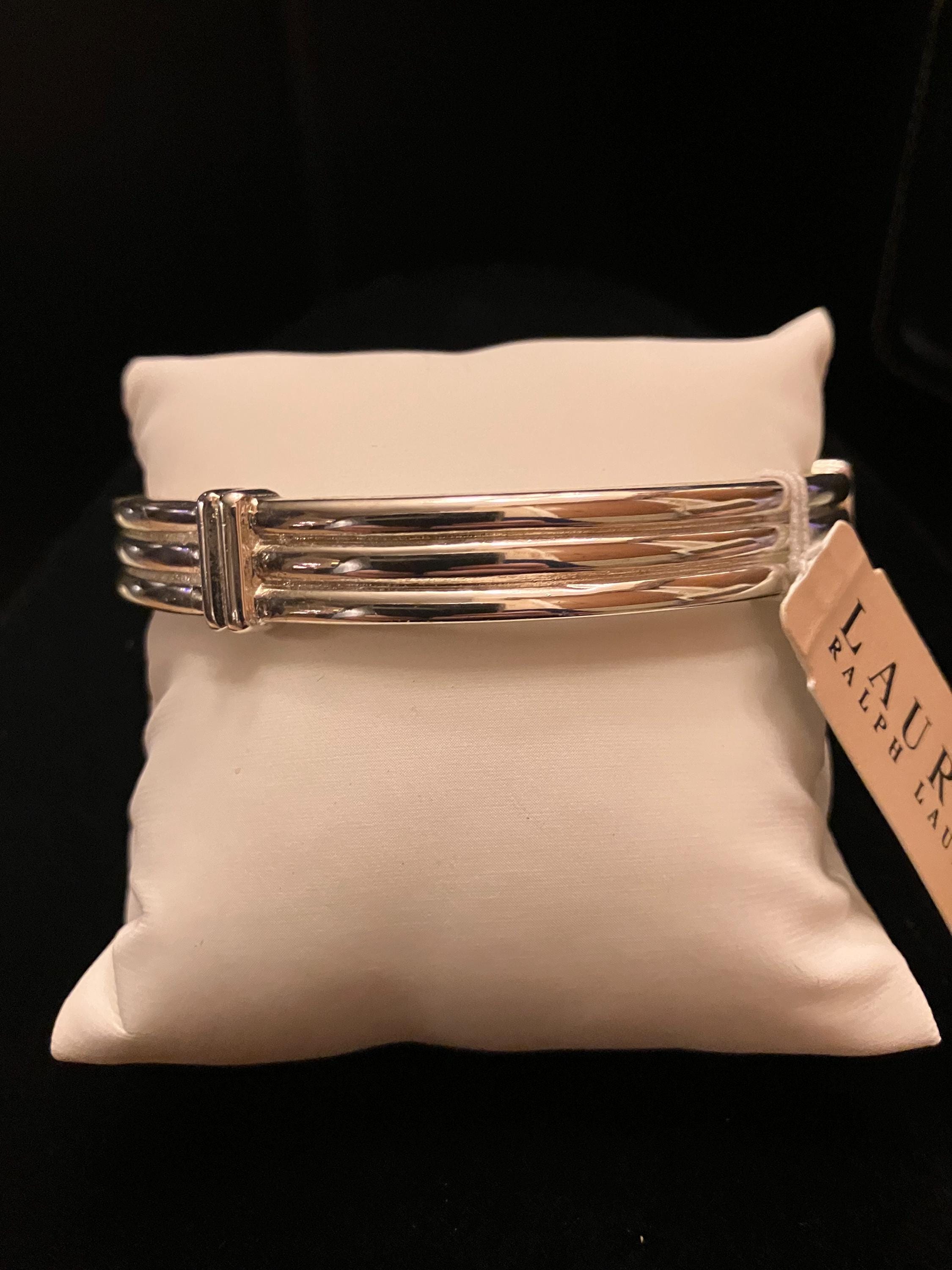 【Ralph Lauren】Vintage Bangle Vintage Sterling Silver Ralph Lauren Bangle Bracelet. For Sale at