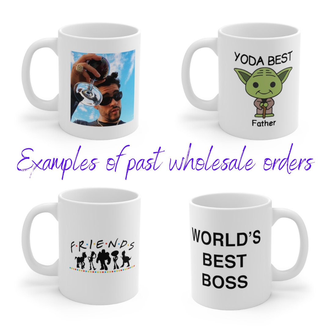 Wholesale Custom Coffee Mugs Bulk Order Mugs Company Events or Etsy UK