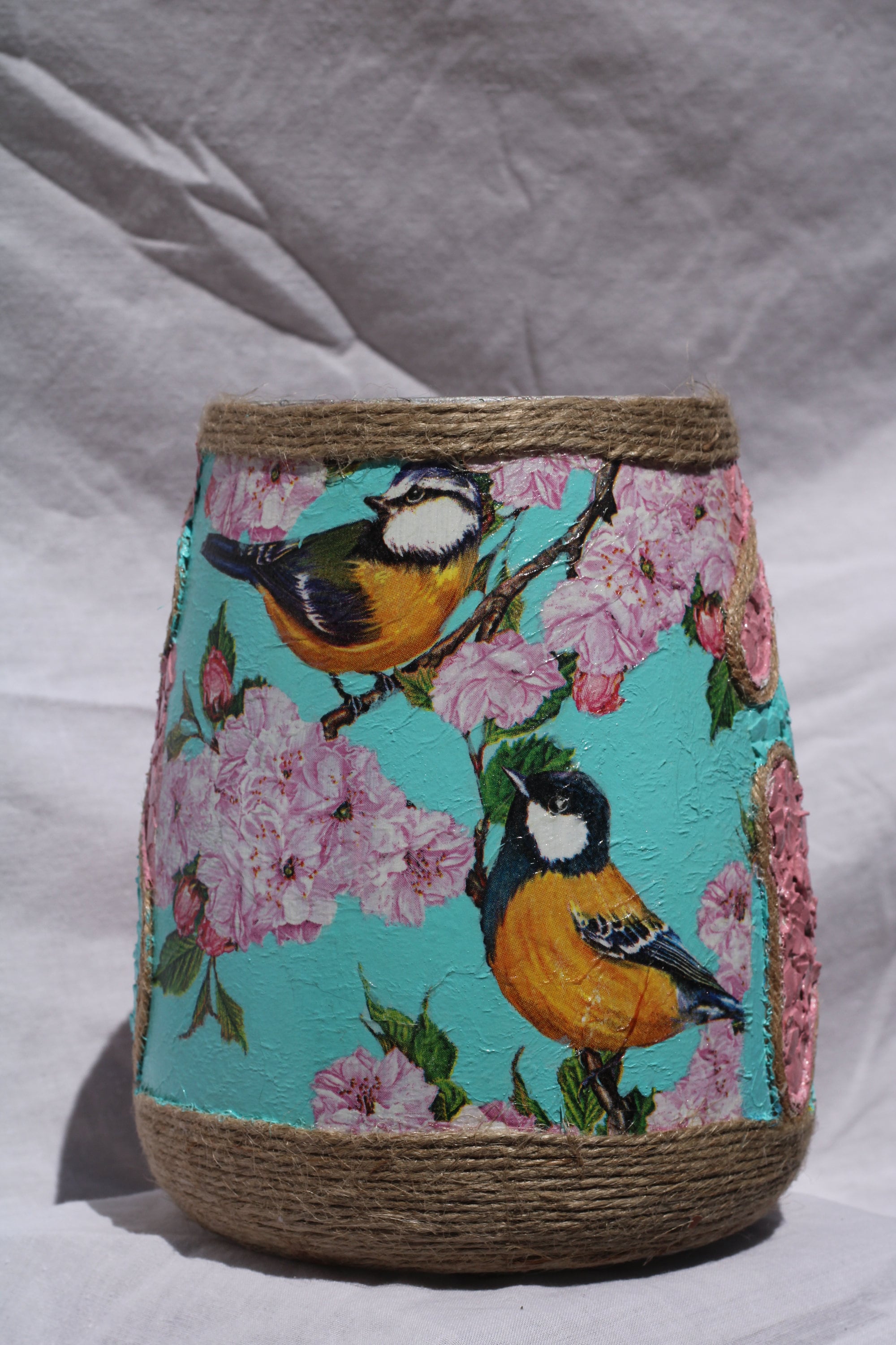 Handmade Decoupage Vase Etsy UK