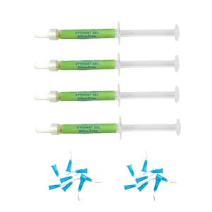 Step 1 | Green Etchant Gel, 37% Etch Gel Silica Free, Tooth Gem Adhesive | Composite Preparation | Dental Phosphoric Acid