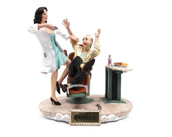 DENTAL STATUE FIGURINE GIFT ART OFFICE DECORATION PRESENT 7" X 7" 15sold 10avail DENTAL STATUE FIGURINE GIFT ART OFFICE DECORATION PRESENT 7" X 7" 15sold 10avail