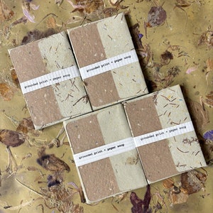 Ensemble de 3 enveloppes et cartes en pin et marron