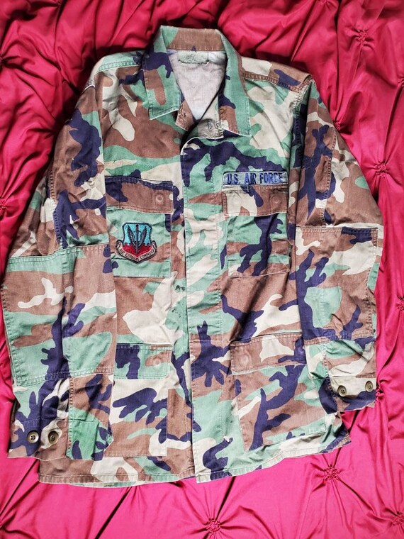 Vintage Army Camo Jacket - image 1
