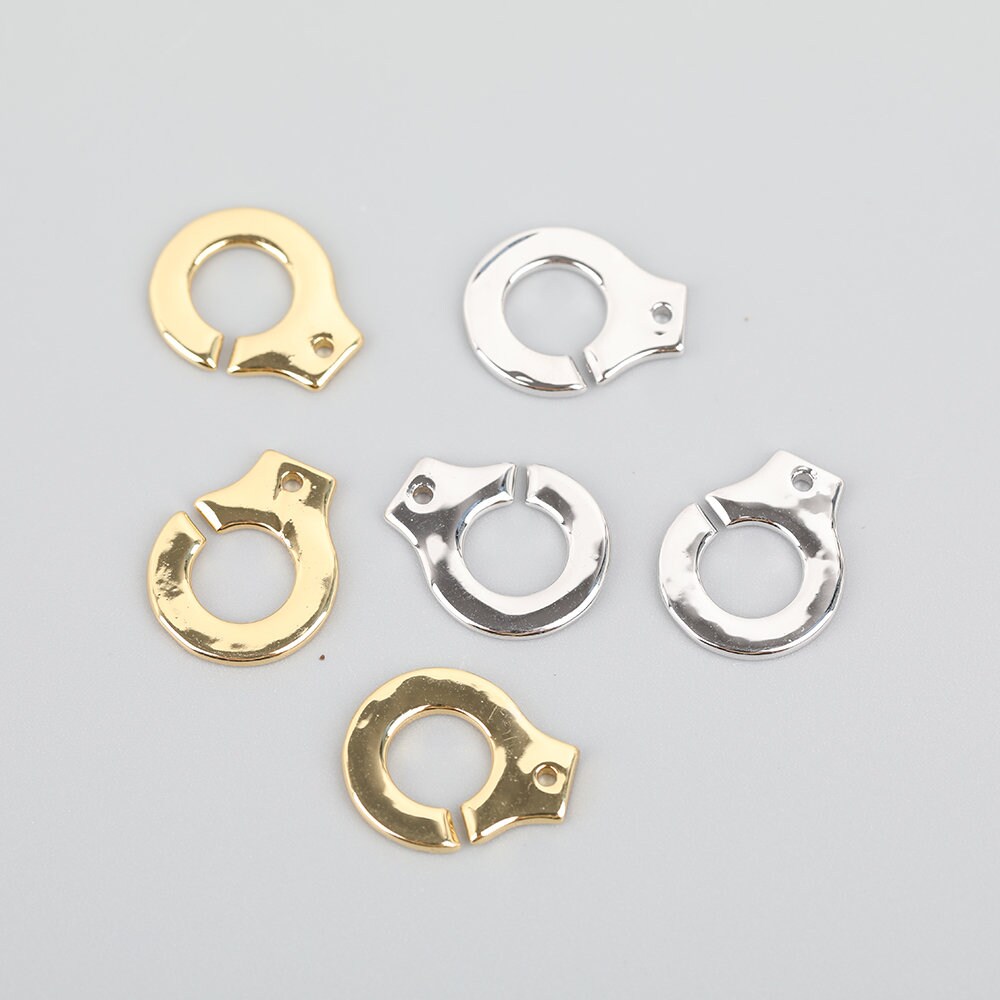5/10pcs 15x19mm Gold Silver Color Open Handcuff Clasp Clasp Etsy
