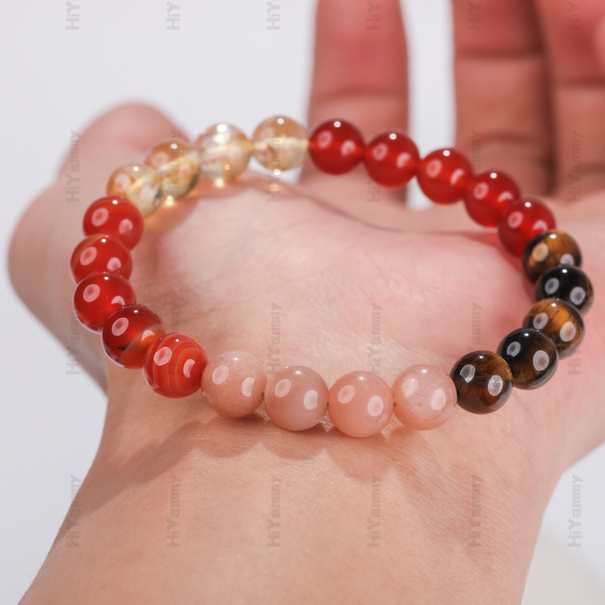 Leo Crystal Bracelet, Zodiac Bracelet ,lucky Stone Bracelet