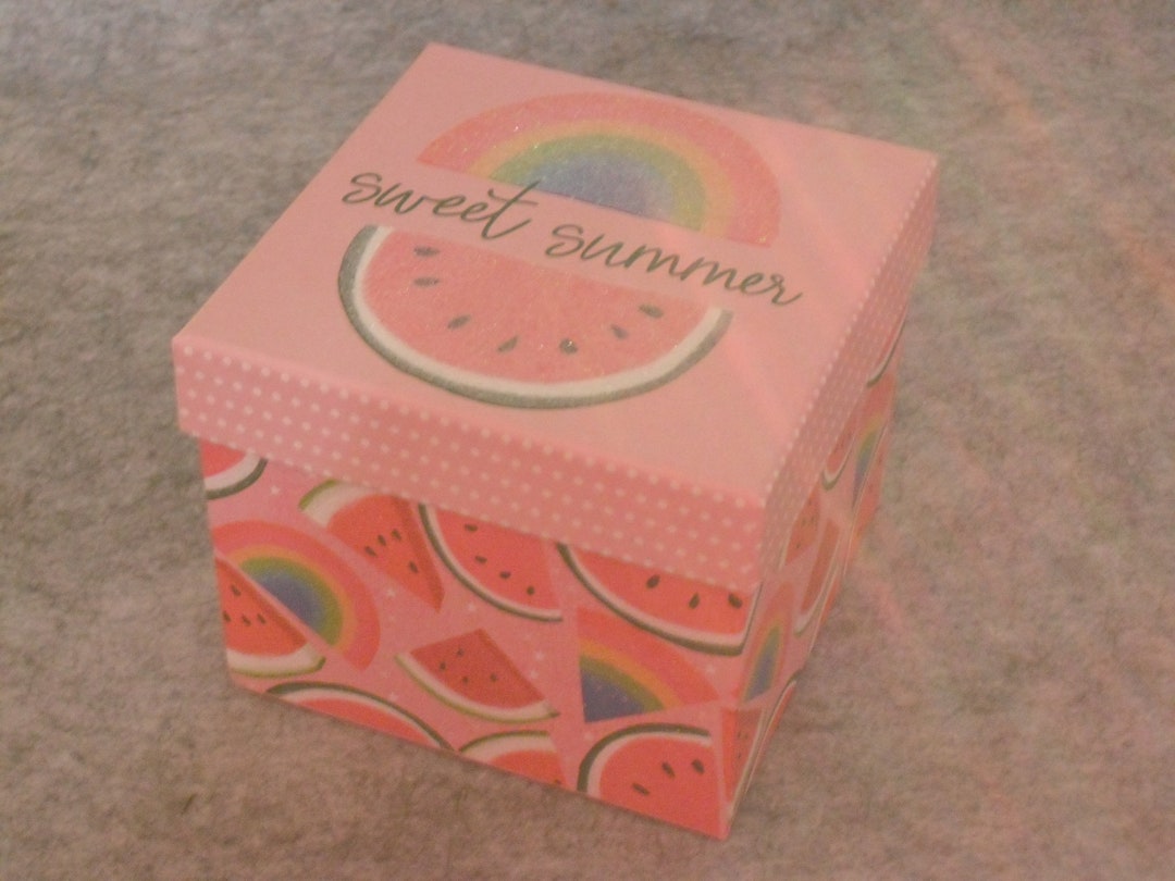 Gift Box Watermelons4 X 4 Etsy
