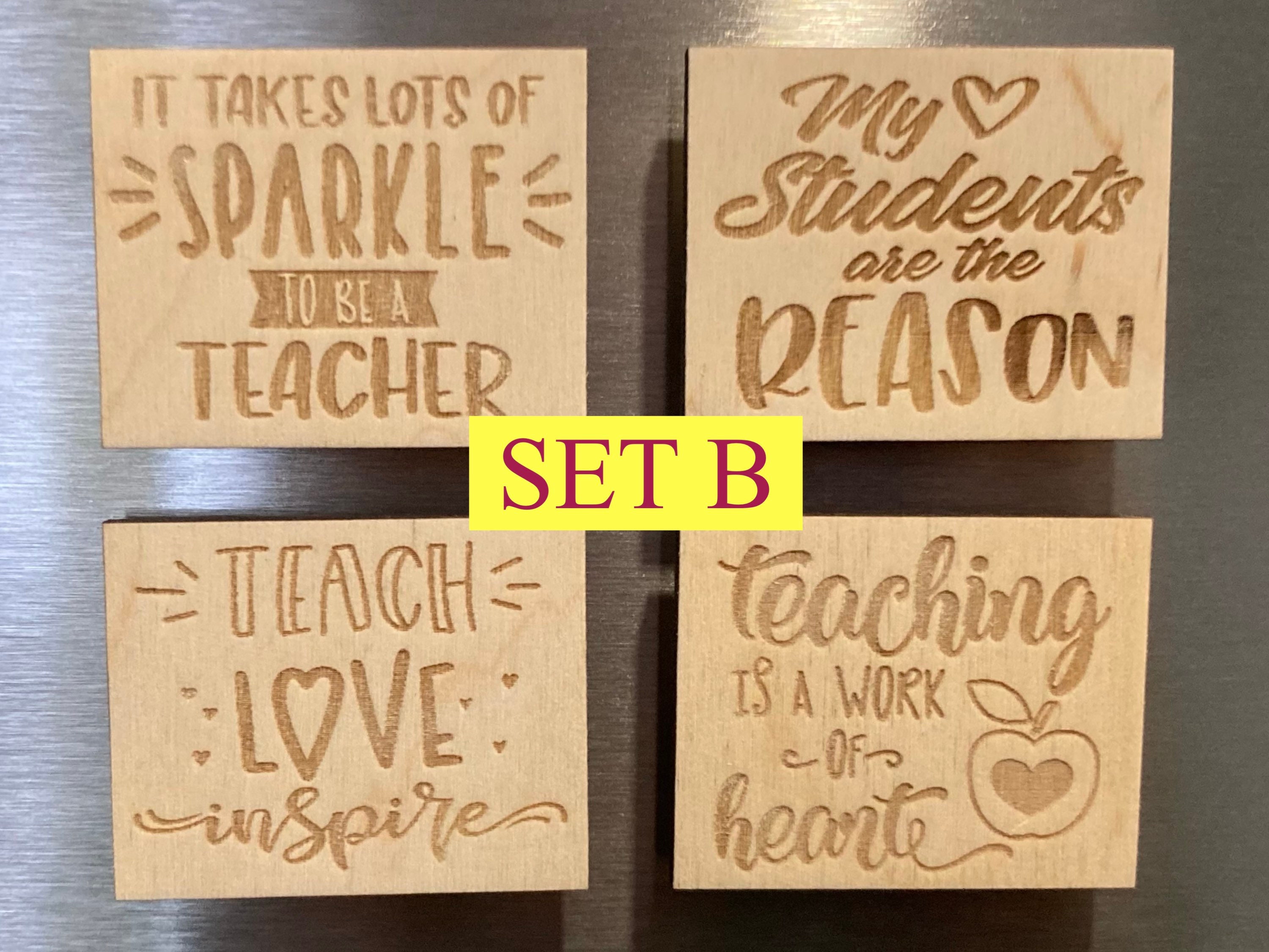 Wood for Teachers Classroom Sets Teacher Etsy