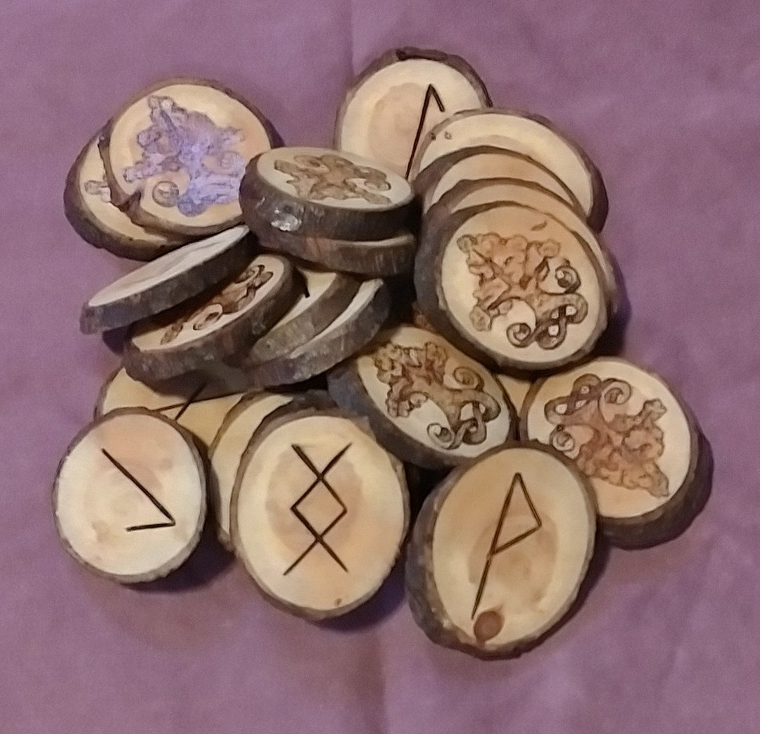 Tree of Life Elder Futhark Runes - Etsy
