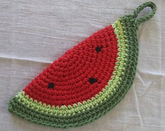 Retro Watermelon Pot Holder