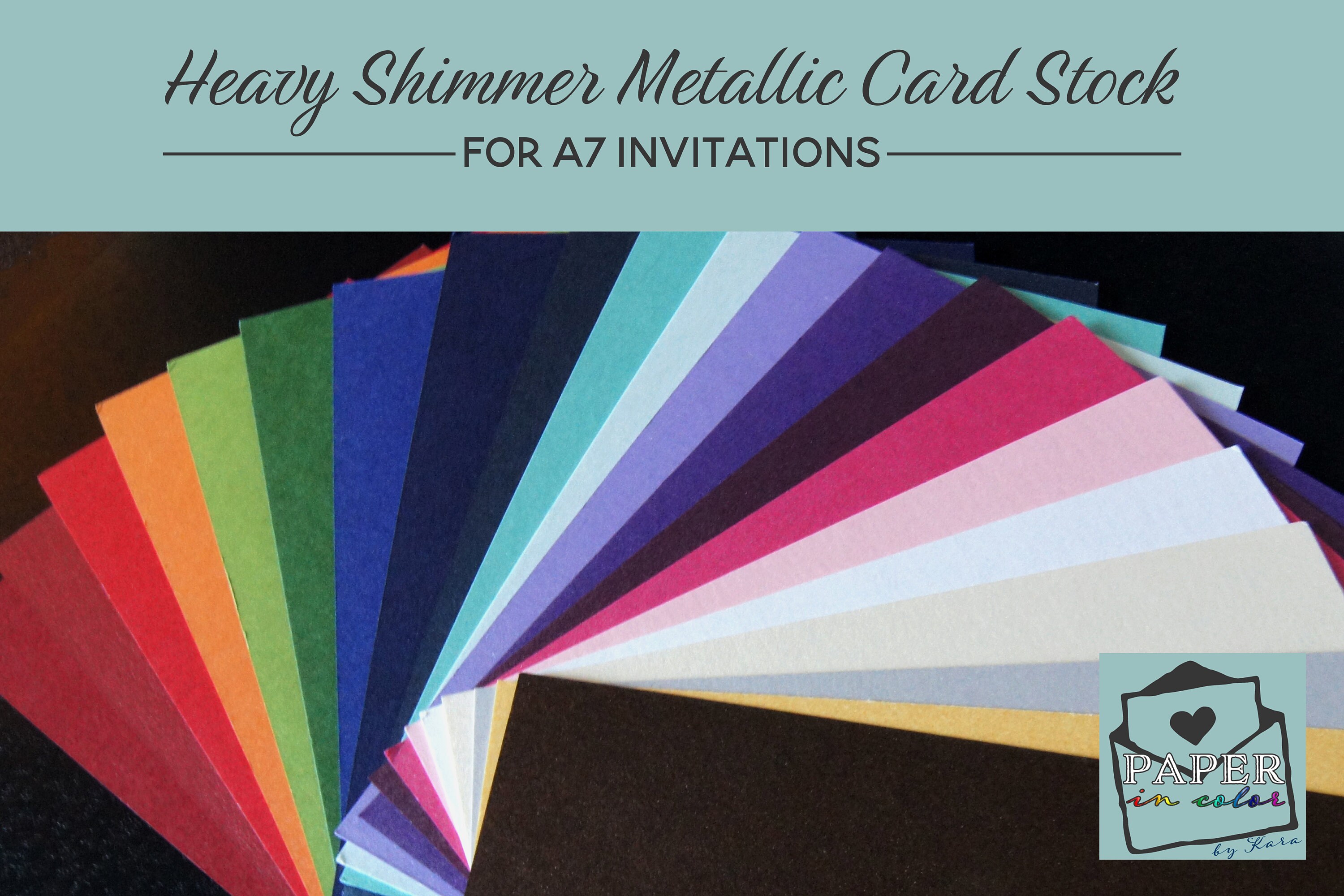 A7 Shimmer Smooth Heavy Weight Cardstock Base or Accent Layer Etsy