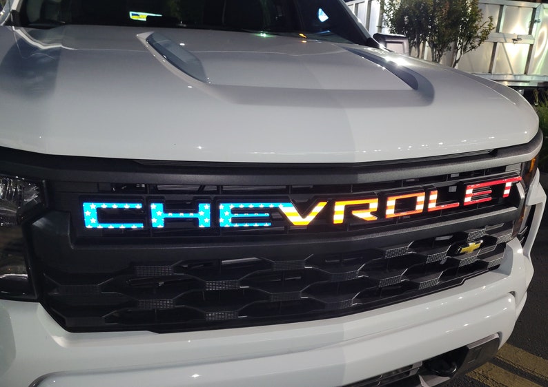 NEW Fits CHEVROLET SILVERADO Custom 20222023 Front Grille Etsy