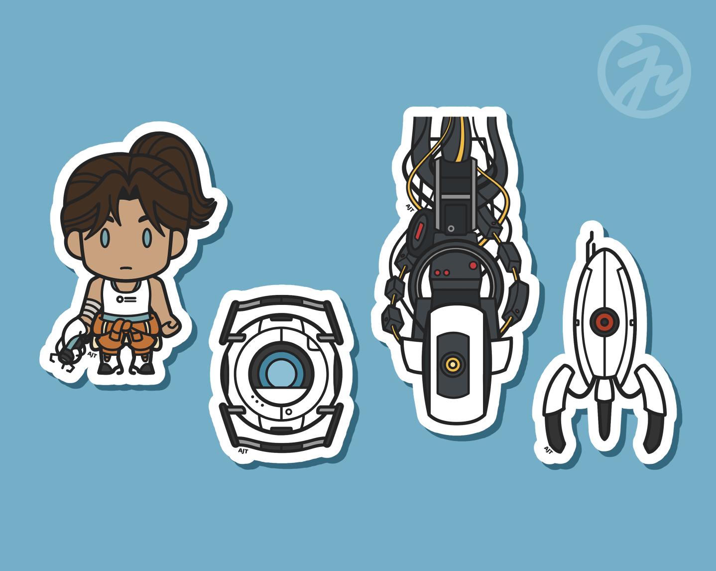 Glados portal 2 - Etsy México, image size:1438x1146