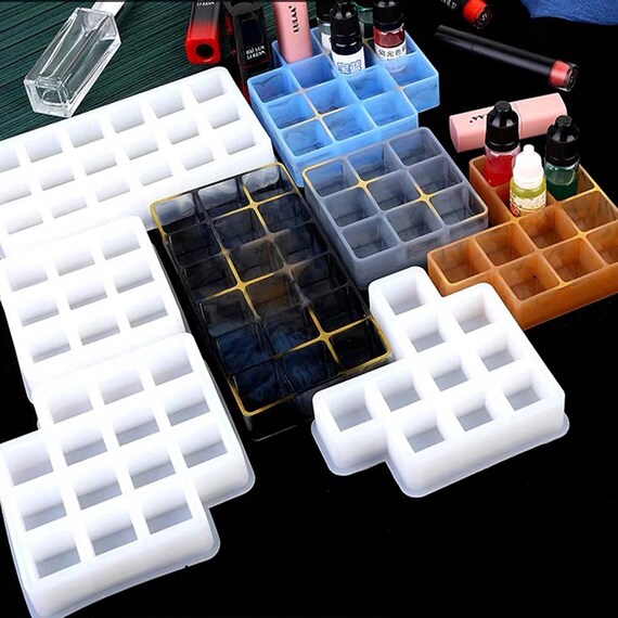 Various Holder Resin Mold Lipstick Holder Silicone Molds Etsy