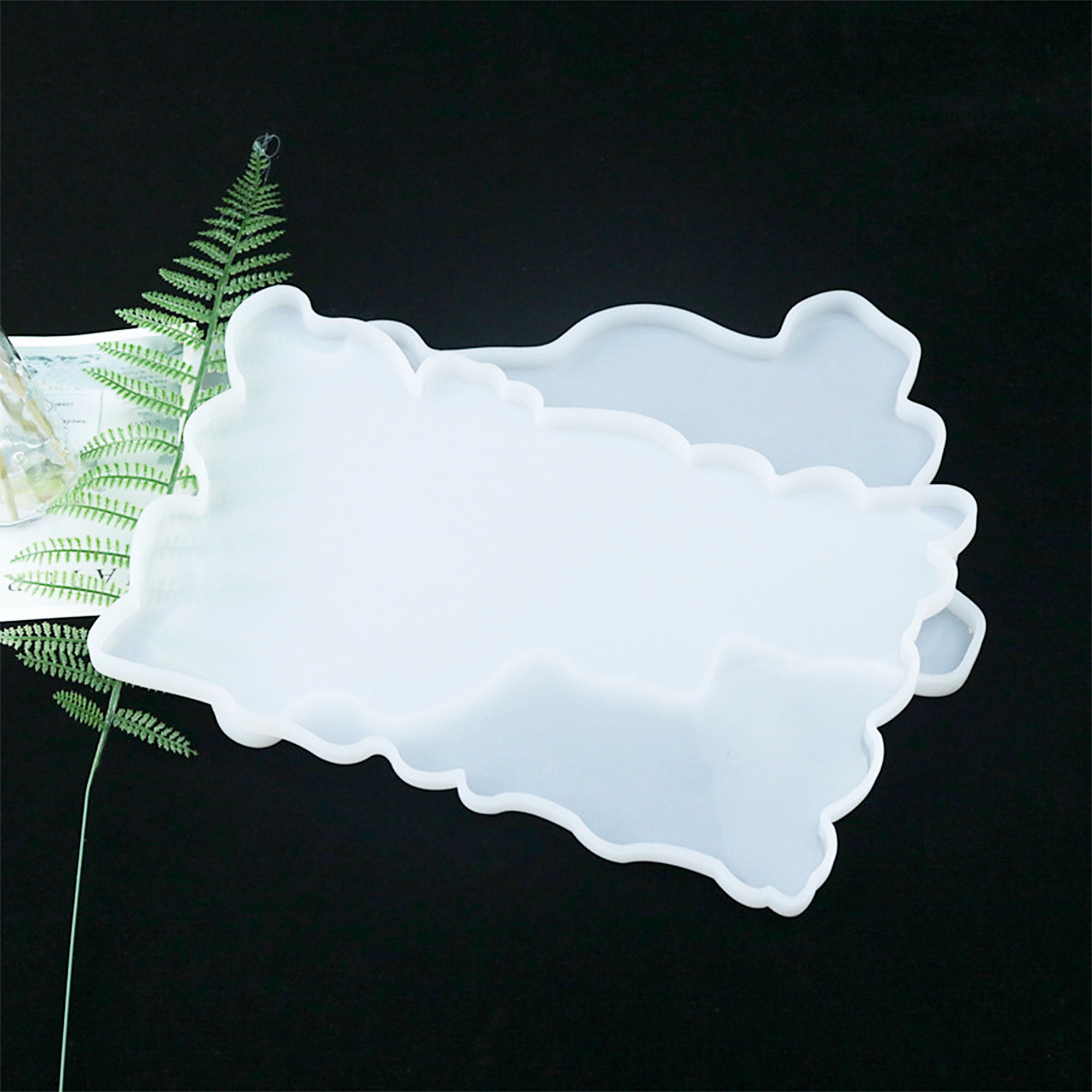 Rolling Tray Resin Moldsilicone Resin Mold for Traytea Wine Etsy