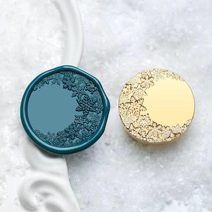 Mond Wachs Siegel Stempel, Stempel Schneeflocke, Wachs Siegel für Einladung Umschlag Geschenkverpackung, Mond Wachs Siegel Stempel, Schneeflocke Stempel