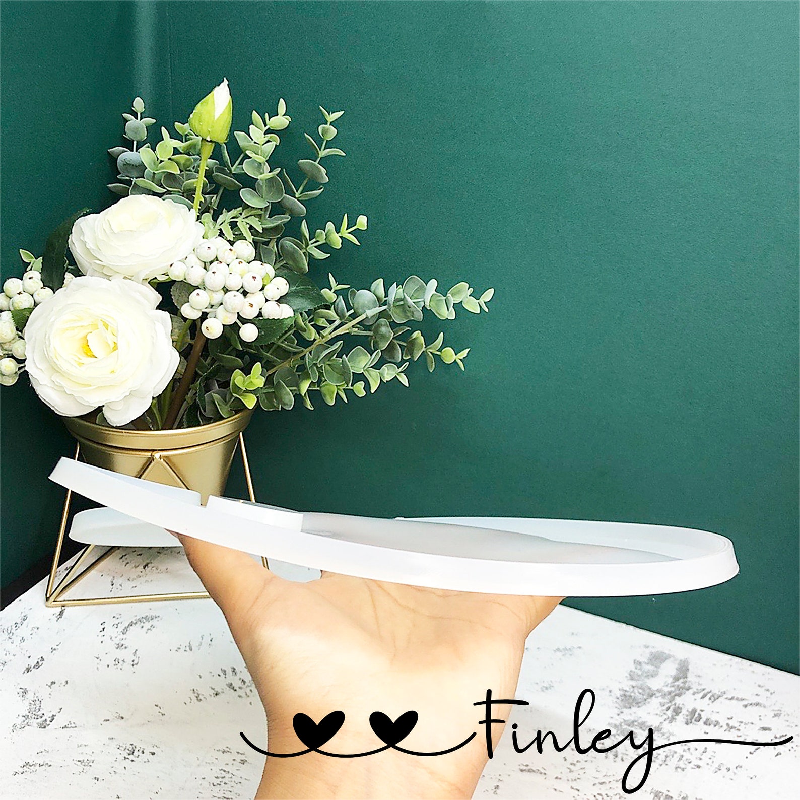 Paint Palette Moldsilicone Mold for Resin Paint Palette Etsy