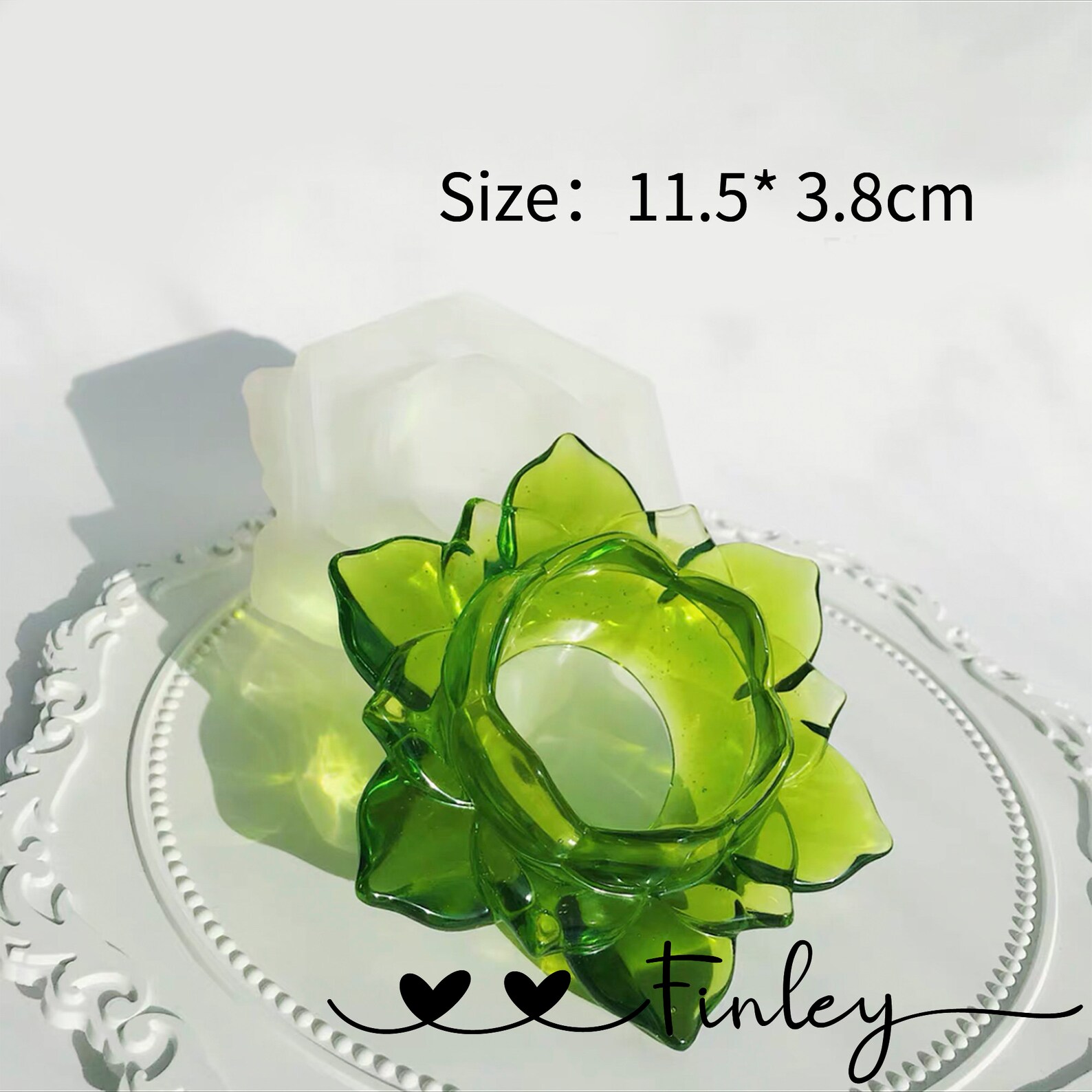 Lotus Jewelry Holder Resin Molds Silicone Mold for Resin Etsy