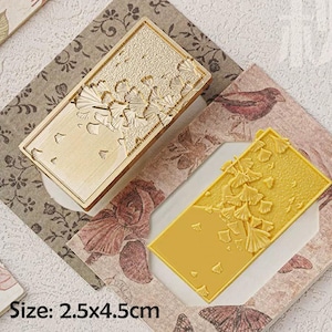 Wachs Siegel Stempel, Ginkgo Blatt Herbst Stempel, Ginkgo Blatt Wachs Siegel für Einladung Umschlag Geschenkverpackung, Herbst Versiegelung Stempel, Blatt Wachs Siegel Set