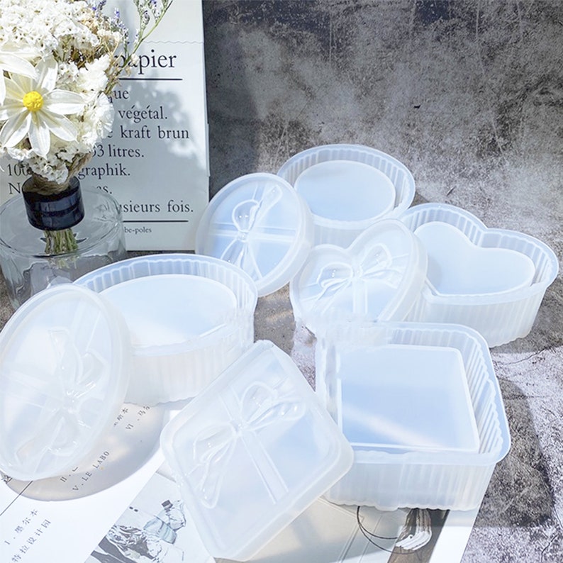 Silicone Mold Storage Boxspecial Shaped Resin Box Moldgift Etsy