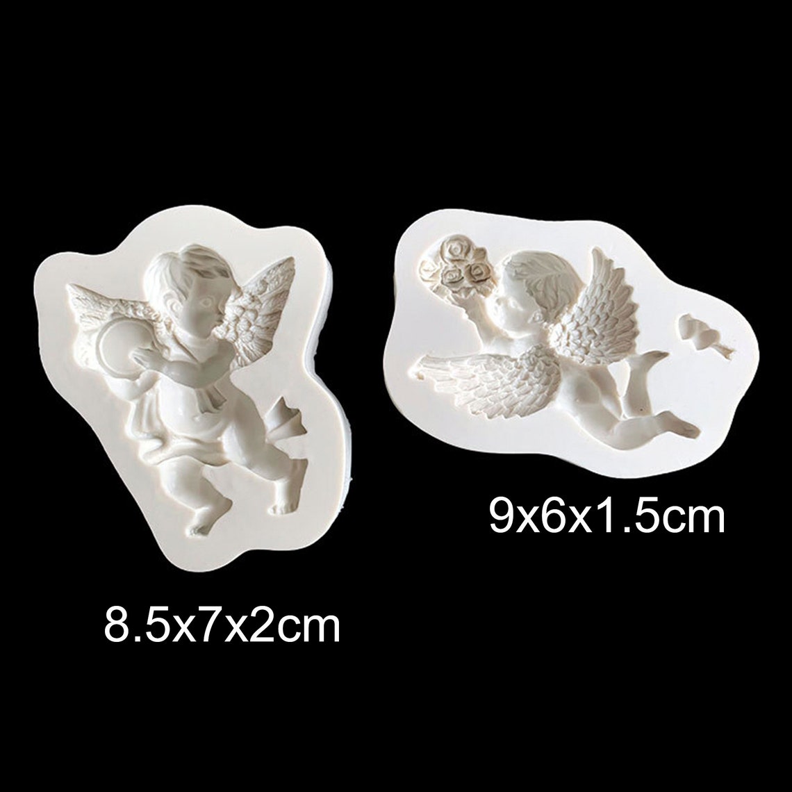 Angel Moldscupid Mold Resin Clay Candle Soapsilicone Mold Etsy UK