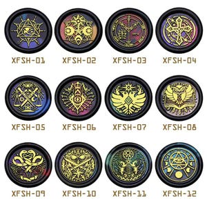 Wachs Siegel Stempel, Dunkel Muster Stempel, Balance Wachs Siegel für Hochzeitseinladung Umschlag Geschenkverpackung, Dunkel Wachs Stempel Wachs Perle Wachs Siegel kit