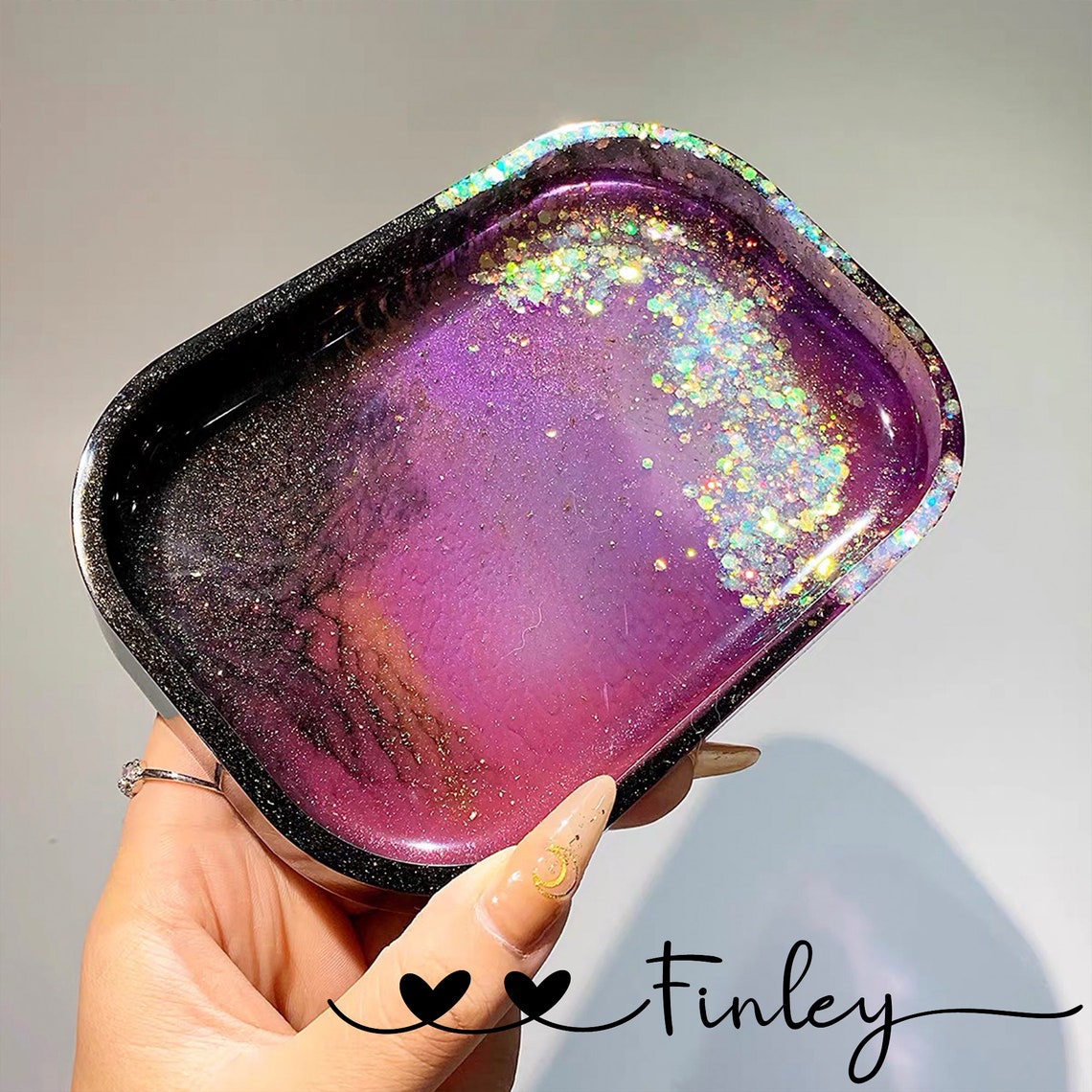 Plate Resin Molds Jewelry Holder Molds Cake Plate Silicone Etsy