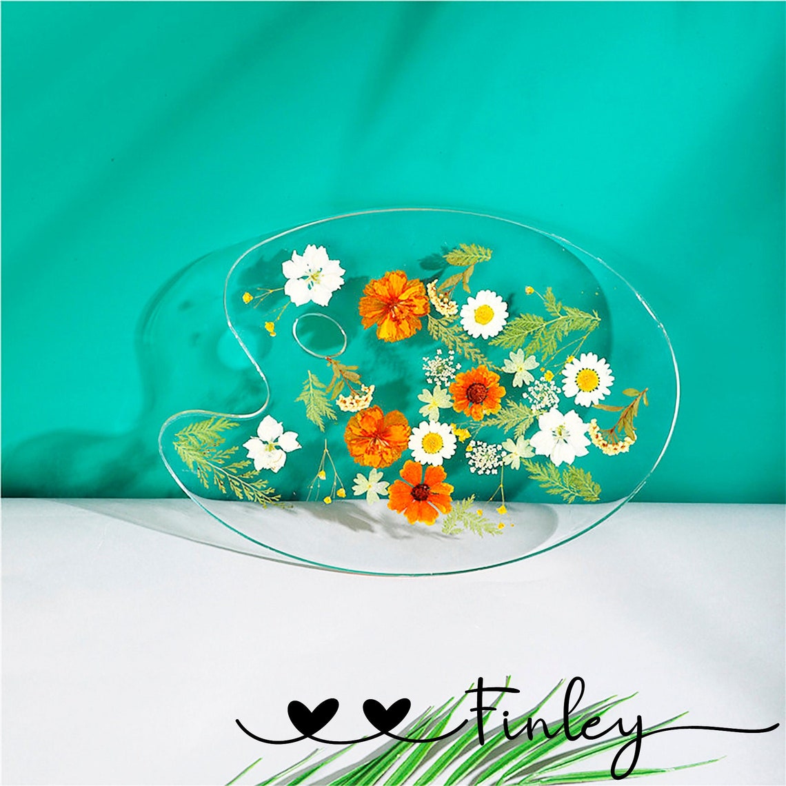 Paint Palette Moldsilicone Mold for Resin Paint Palette Etsy