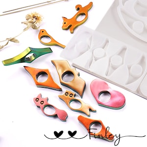 Book Holder Mold Resin,Book Page Holder for Finger,Thumb Keep Pages Open Resin Mold,DIY Reading Holder Resin Molds,Bookmark Holder Molds