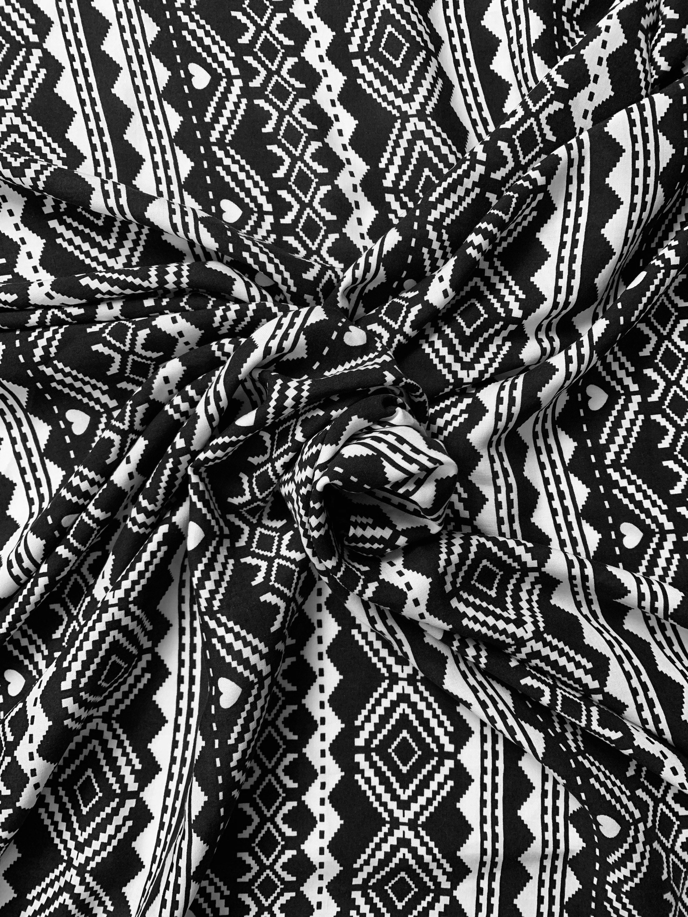 TRIBAL PRINT Fabric Ethnic Boho Cotton Rayon Fabric natural Etsy UK