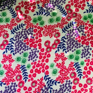 Boho Floral Rayon - Boho Rayon - Hippie Fabric