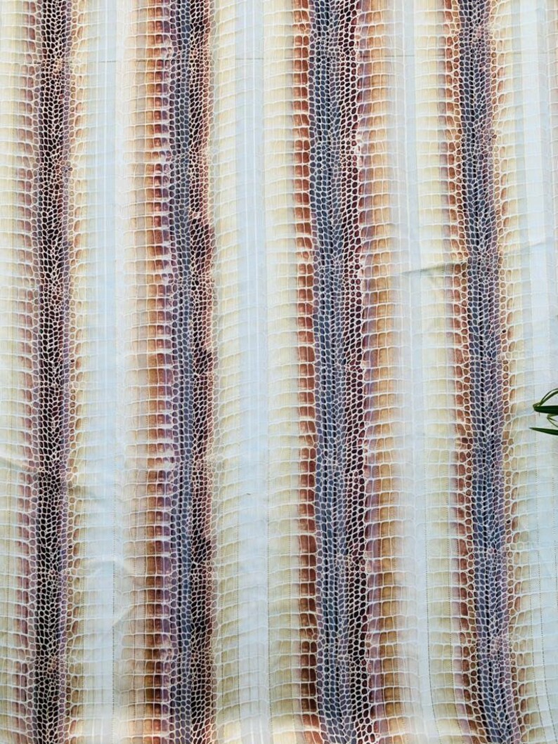 Luxury Snake Print Chiffon Snake Print Fabric Python Chiffon