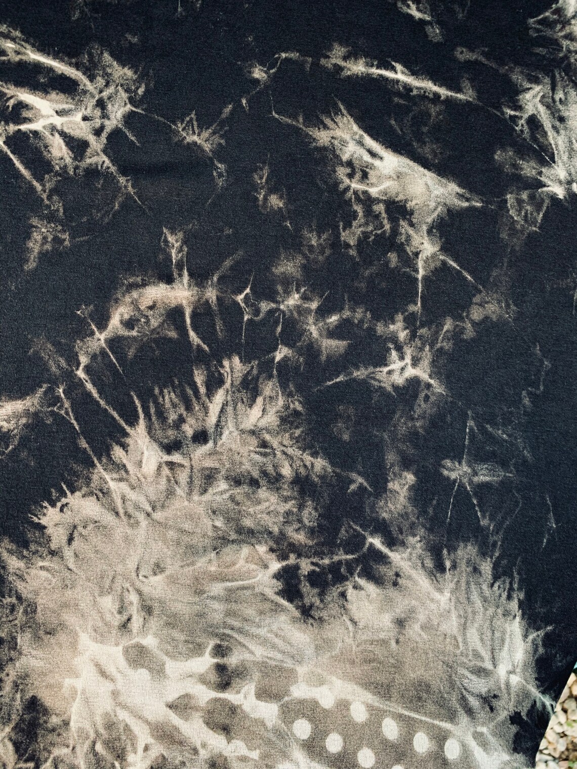 Brown Tie Dye Tie Dye Stretch Jersey Knit Fabric Tie Dye Etsy