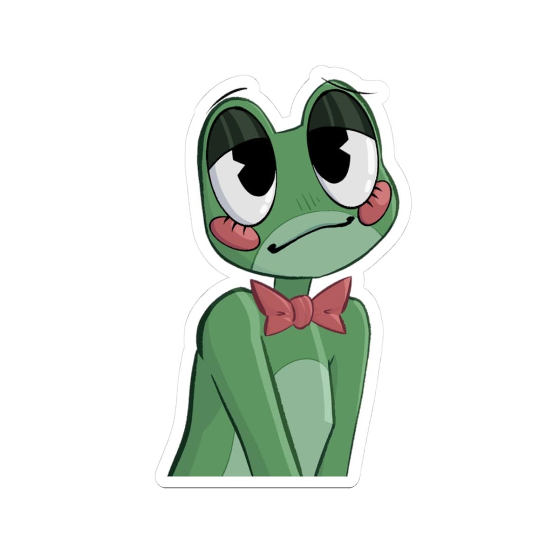 Ribbit - the Amazing Digital Circus Vinyl Sticker - Etsy
