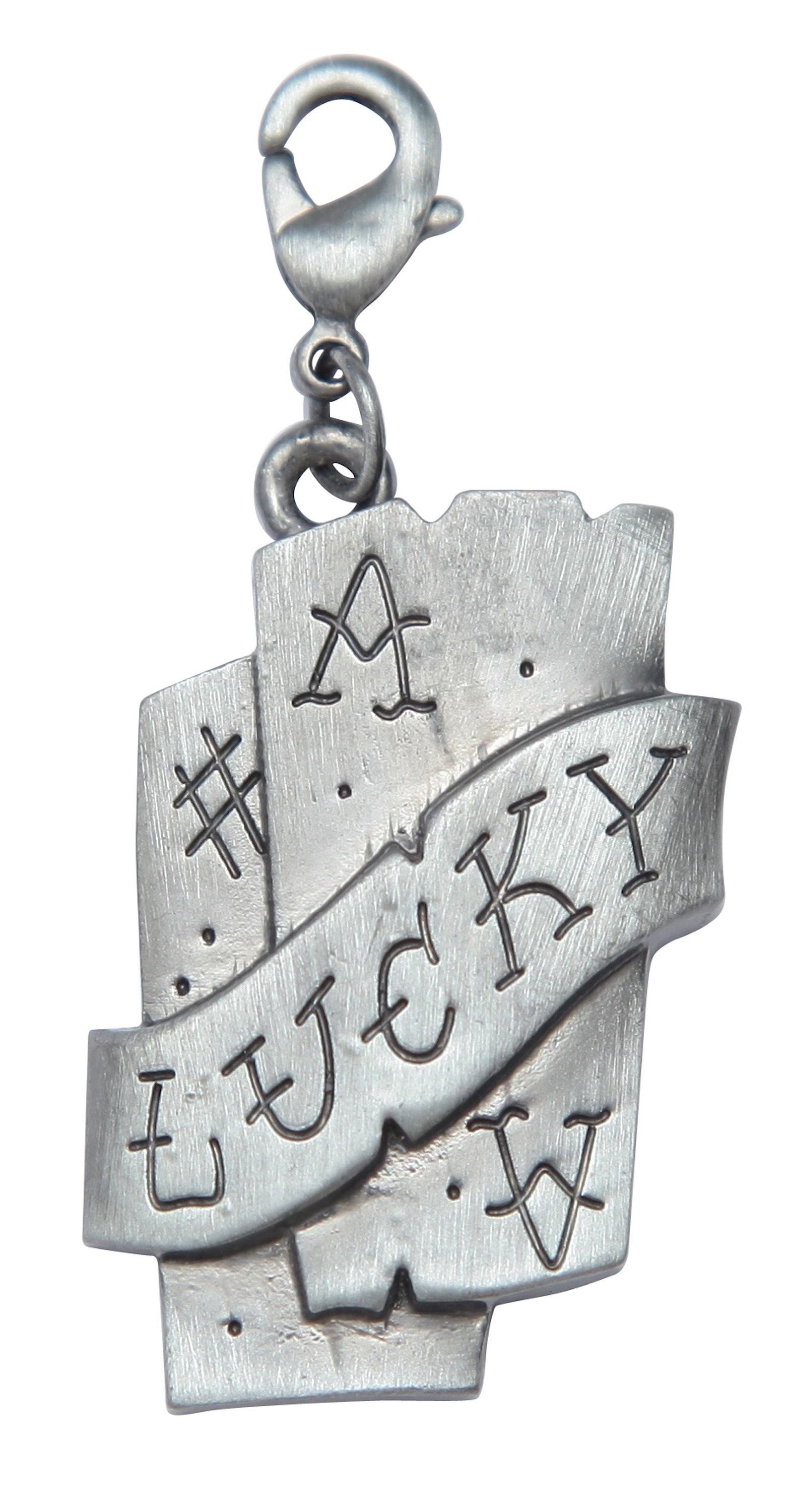 Underground Hound Lucky Cards Gun Metal Collar Charmdog Etsy