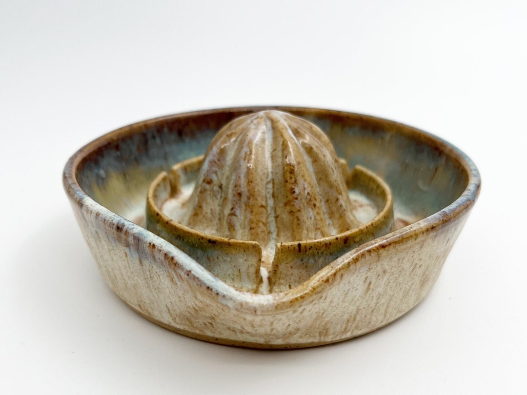 Lemon Squeezer Hand Made Ceramic Citrus Juicer Functional Etsy