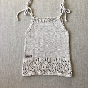 Baby cotton knitted top, soft knitted tank top,  baby knitwear, baby shower gifts , ready to ship, ready to wear baby summer tank