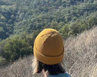 Fisherman hat , cotton hat, autumn hat, cute fisherman hat, trendy beanie, mini beanie