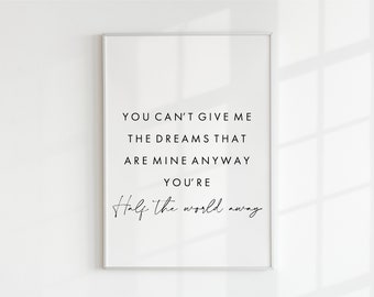 Half The World Away Etsy