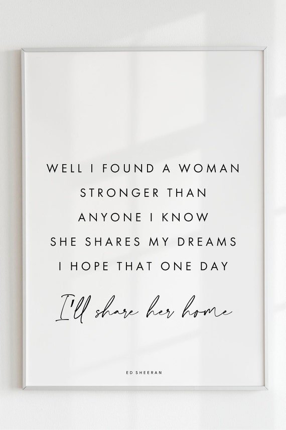 Ed Sheeran Quotes And Sayings
