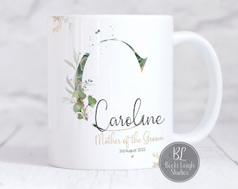 Mother of the Groom Mug, Personalised Mother of the Groom Gift, Thankyou Wedding party gifts, Wedding Keepsakes, Bridal Party Gifts, UK