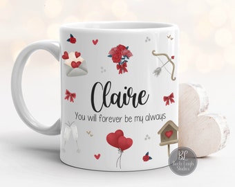 Valentines day gift for him | Valentines day gift for her | Valentines Mug | anniversary Mug | Valentines Decorations | gift for wife | UK